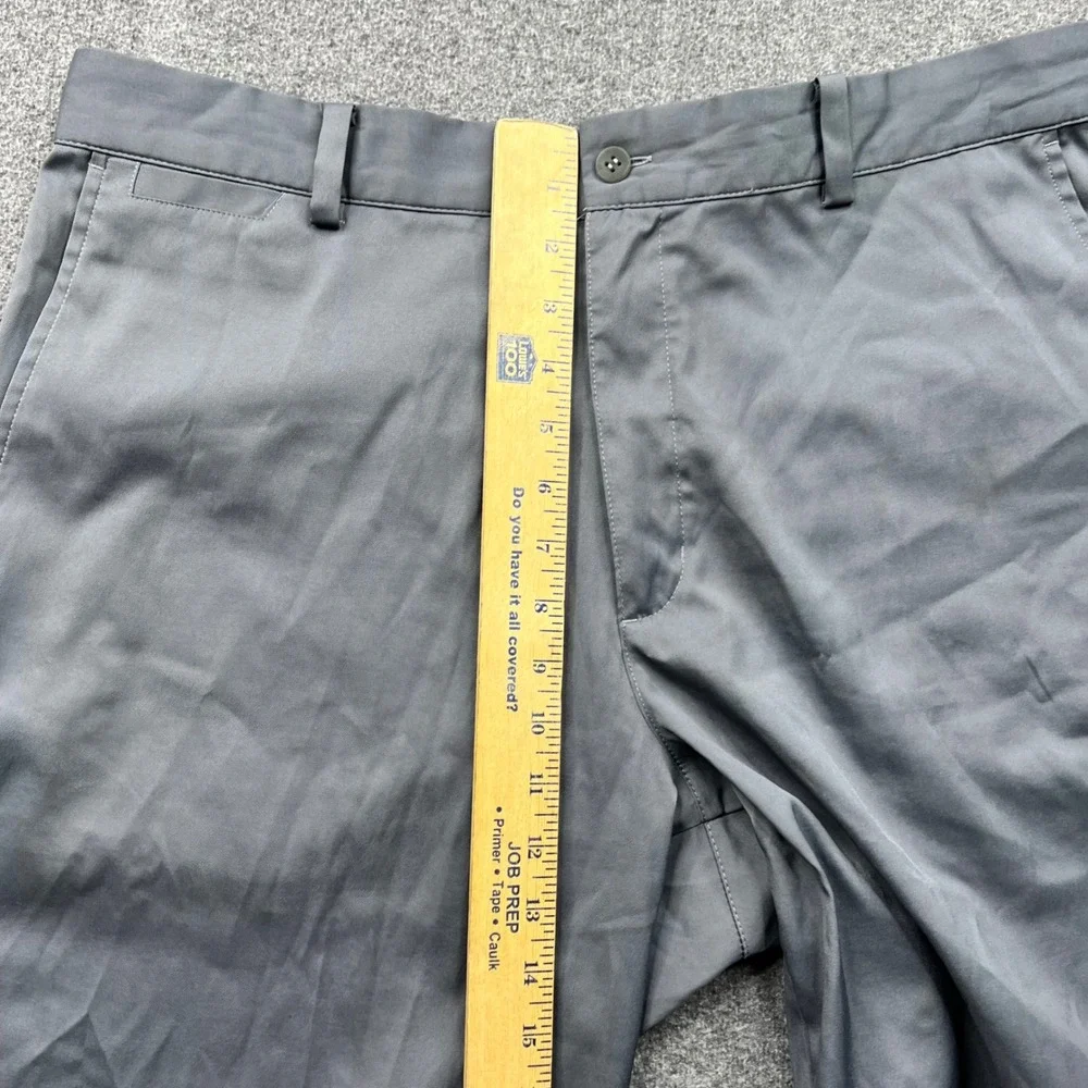 Nike Golf Shorts Mens 36 Gray Dri-FIT Tour Performance Flat Front 639798-021